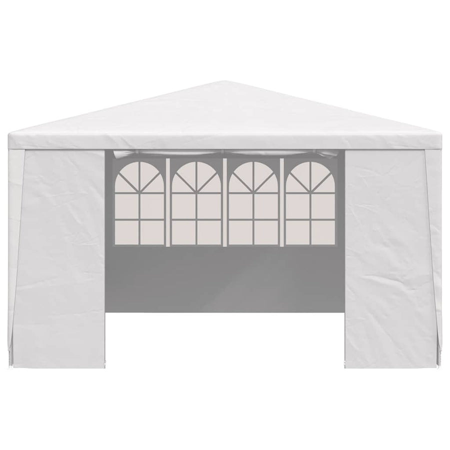 Professional Party Tent with Side Walls 4x4 m White 90 g/m?