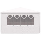 Professional Party Tent with Side Walls 4x4 m White 90 g/m?