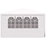 Professional Party Tent with Side Walls 4x4 m White 90 g/m?