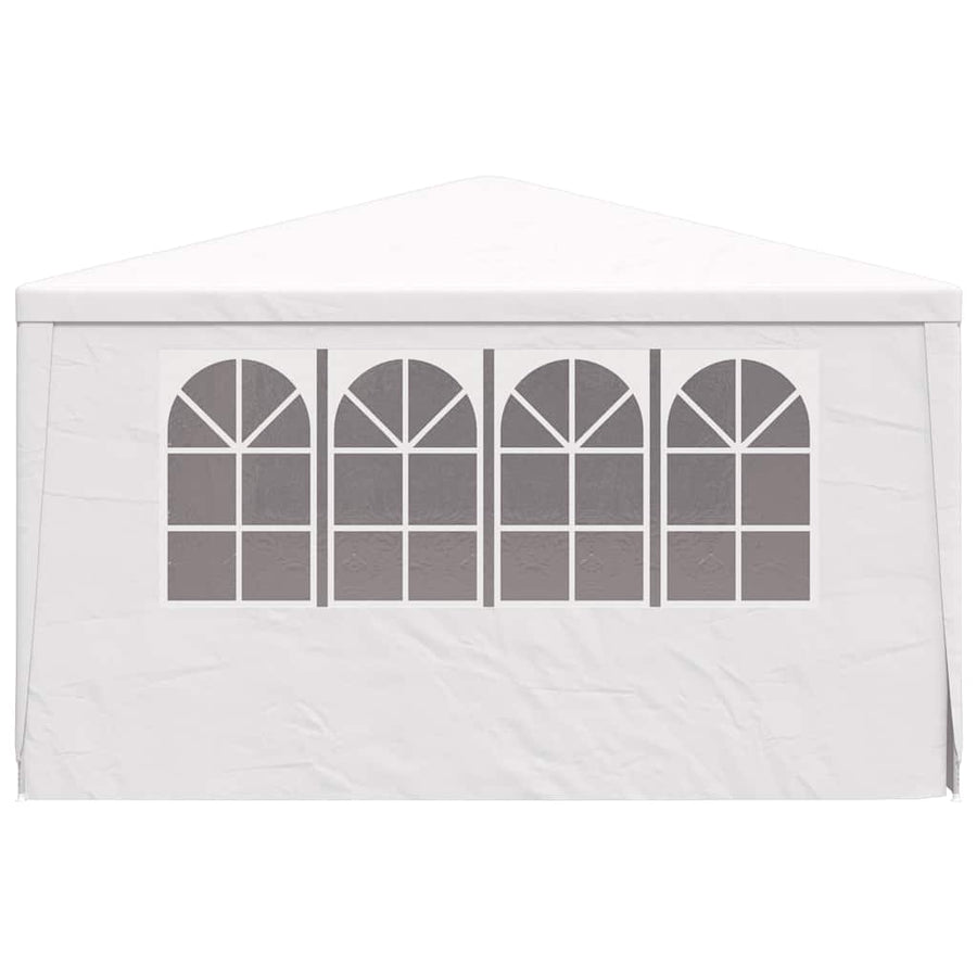 Professional Party Tent with Side Walls 4x4 m White 90 g/m?