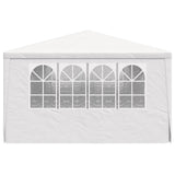 Professional Party Tent with Side Walls 4x6 m White 90 g/m?