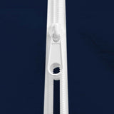 Professional Party Tent with Side Walls 4x9 m Blue 90 g/m² - Low Angle