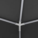 Professional Party Tent with Side Walls 2.5x2.5 m Anthracite 90 g/m?