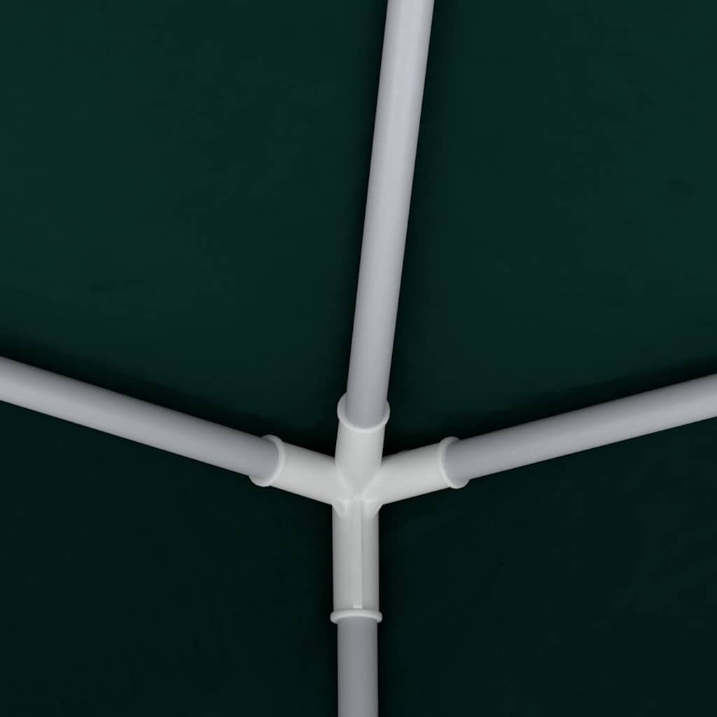 Professional Party Tent with Side Walls 2.5x2.5 m Green 90 g/m?