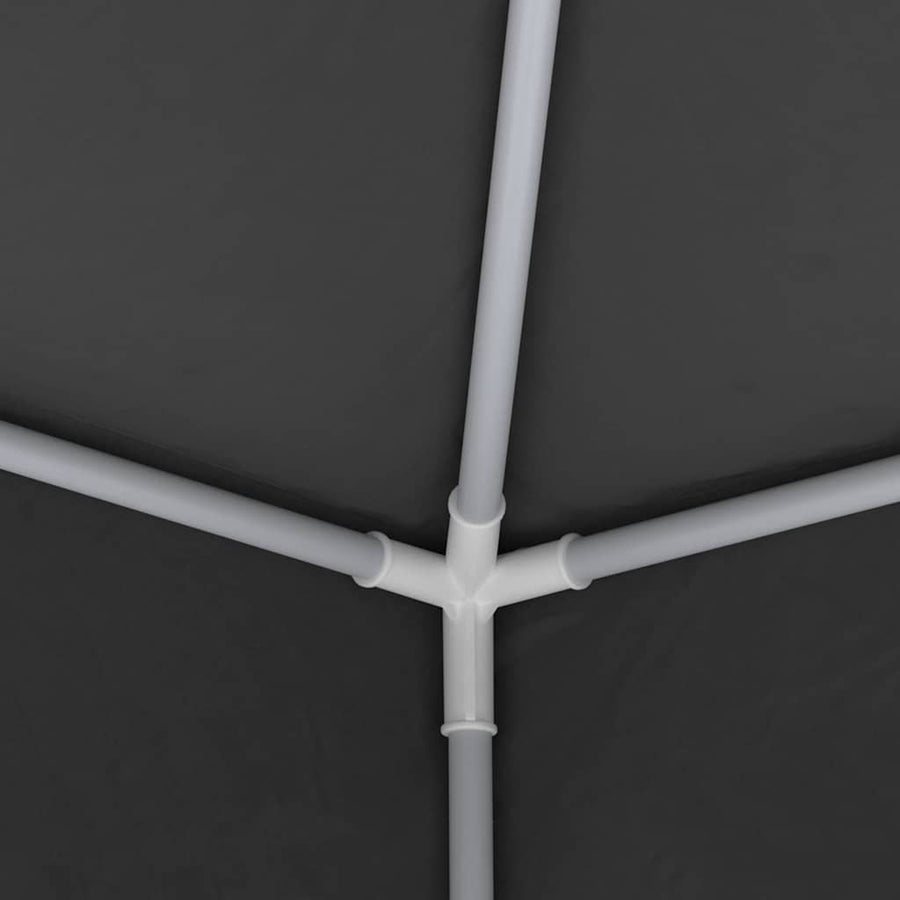 Professional Party Tent with Side Walls 4x4m Anthracite 90 g/m²