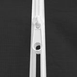 Professional Party Tent with Side Walls 4x4 m Anthracite 90 g/m² - Low Angle