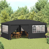 Professional Party Tent with Side Walls 4x6 m Anthracite 90 g/m²
