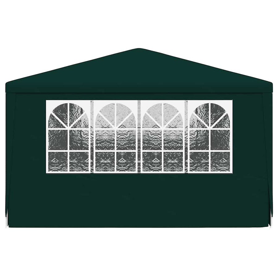 Professional Party Tent with Side Walls 4x6 m Green 90 g/m?