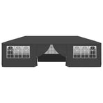 Professional Party Tent with Side Walls 4x9m Anthracite 90 g/m²