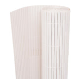 Double-Sided Garden Fence 170x300 cm White - Front View