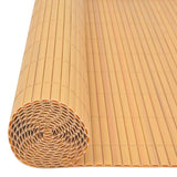 Double-Sided Garden Fence 170x500 cm Yellow