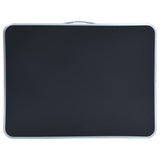 Foldable Camping Table with Metal Frame 80x60 cm Grey