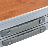 Foldable Camping Table Aluminium 180x60 cm
