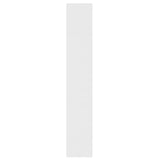 3 Piece Book/TV Cabinet Set White 180x30x180 cm