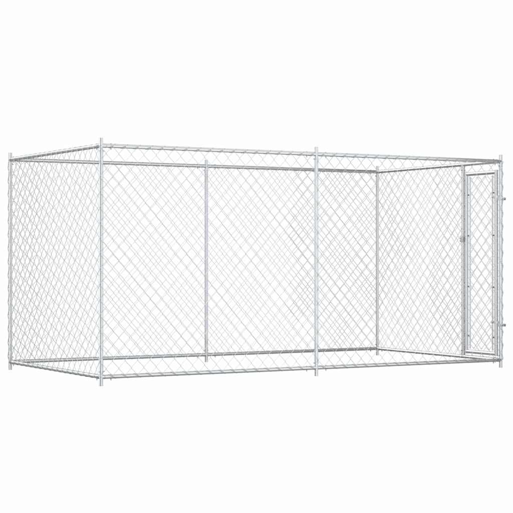 Outdoor Dog Kennel 382x192x185 cm