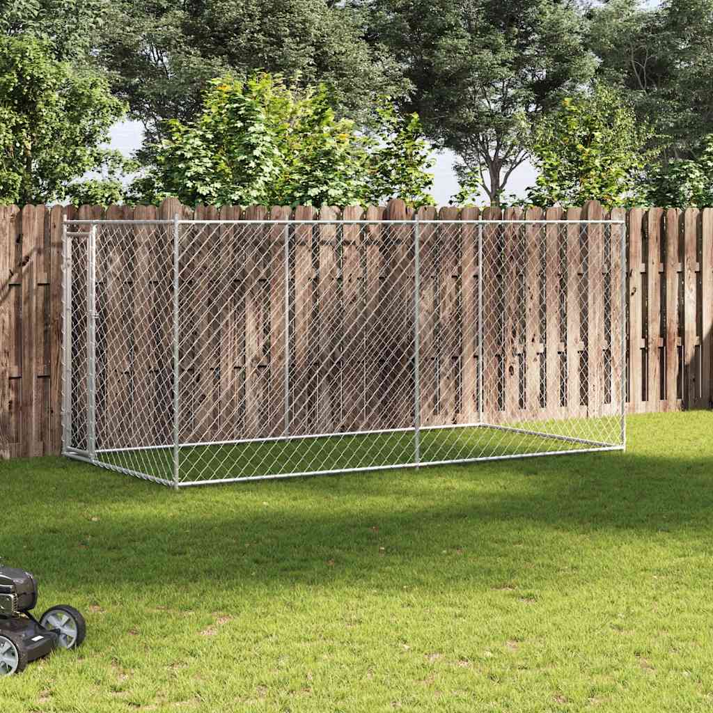 Outdoor Dog Kennel 382x192x185 cm