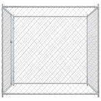Outdoor Dog Kennel 193x193x185 cm