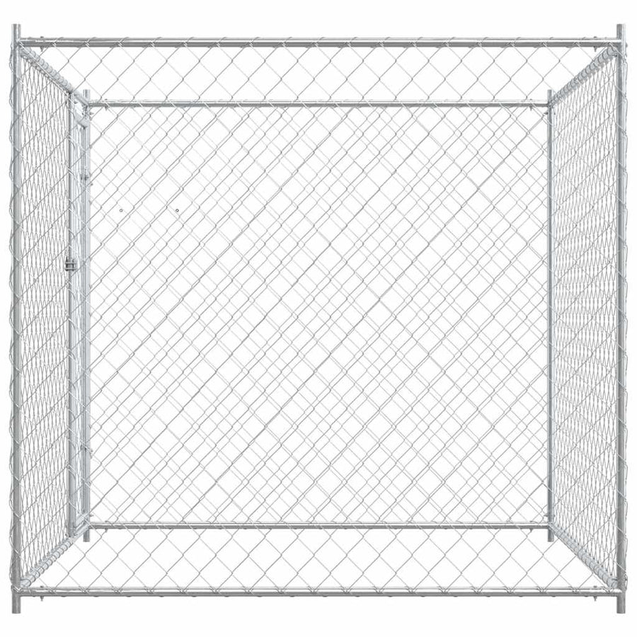 Outdoor Dog Kennel 193x193x185 cm