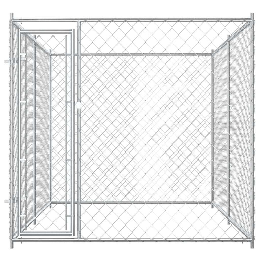 Outdoor Dog Kennel 193x193x185 cm