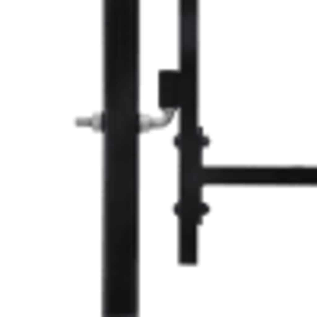 Fence Gate Woerden Double Door with Spike Top 299.5x249.5 cm