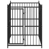 Outdoor Dog Kennel 120x120x150 cm - Side View