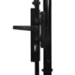 Fence Gate Woerden Double Door with Spike Top 299.5x174.5 cm