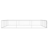 Outdoor Dog Kennel Galvanised Steel 6x6x1 m