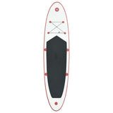 Stand Up Paddle Board Set SUP Surfboard Inflatable Red and White - Side View