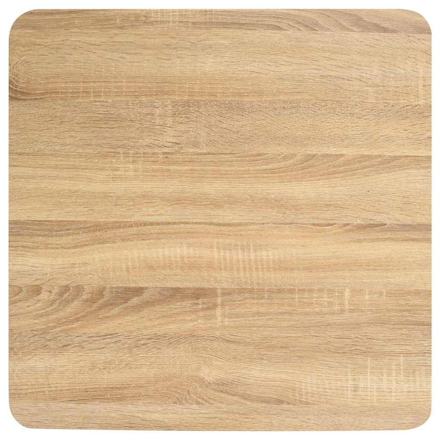 Bistro Table Light Brown 60x60 cm MDF