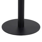Bistro Table Dark Brown 80x80 cm MDF