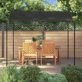 Sunshade Awning 3x2.4 m Anthracite - Side View