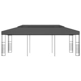 Gazebo Marquee 3x6 m Anthracite - Front View