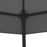 Garden Gazebo 323x275x265 cm Anthracite