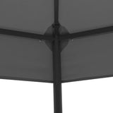 Garden Gazebo 323x275x265 cm Anthracite - Side View
