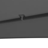 Garden Gazebo 323x275x265 cm Anthracite - Top-Down View