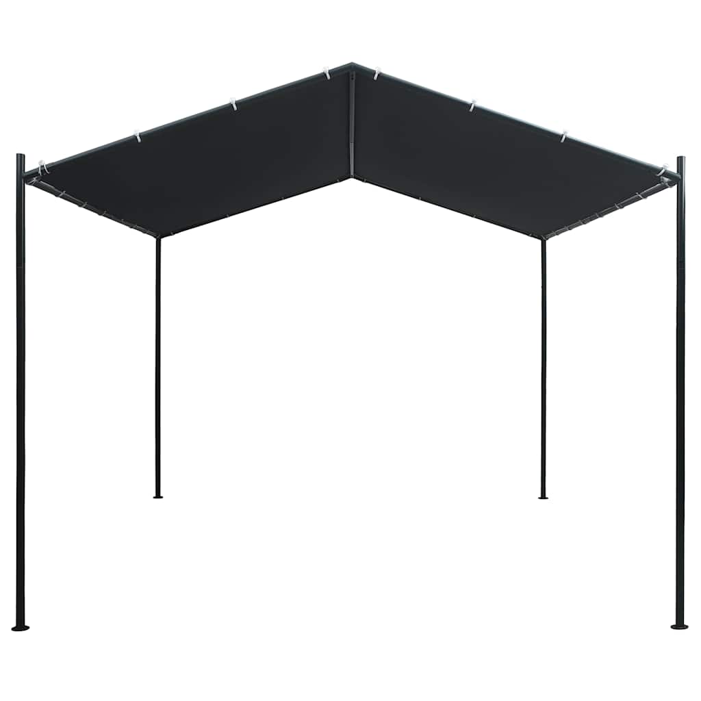 Gazebo Pavilion Tent Canopy 3x3 m Steel Anthracite