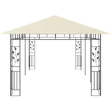 Gazebo with Mosquito Net 6x3x2.73 m Cream