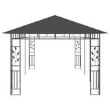 Gazebo with Mosquito Net 6x3x2.73 m Anthracite