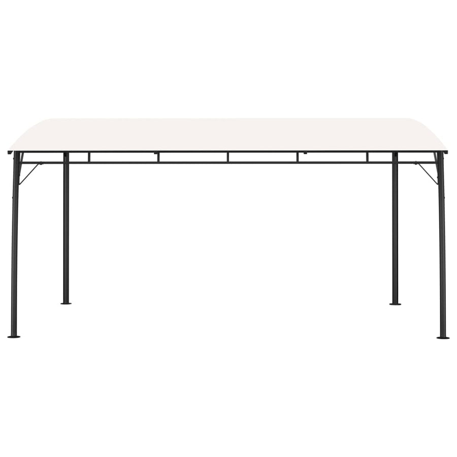 Garden Sunshade Awning 4x3x2.55 m Cream