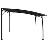 Garden Sunshade Awning 3x3x2.55 m Anthracite - Top-Down View