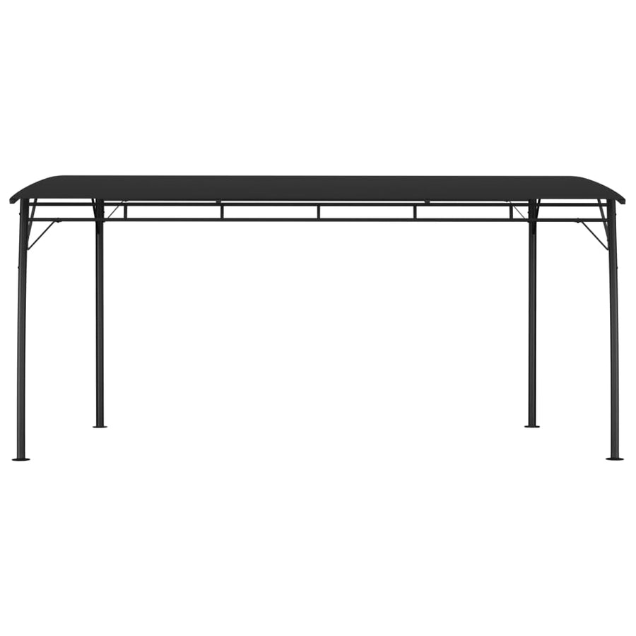 Garden Sunshade Awning 4x3x2.55 m Anthracite