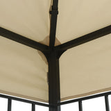 Gazebo 3x3 m Cream - 45-Degree Angle