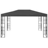 Gazebo 3x4 m Anthracite - Front View