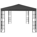Gazebo 3x4 m Anthracite - Side View