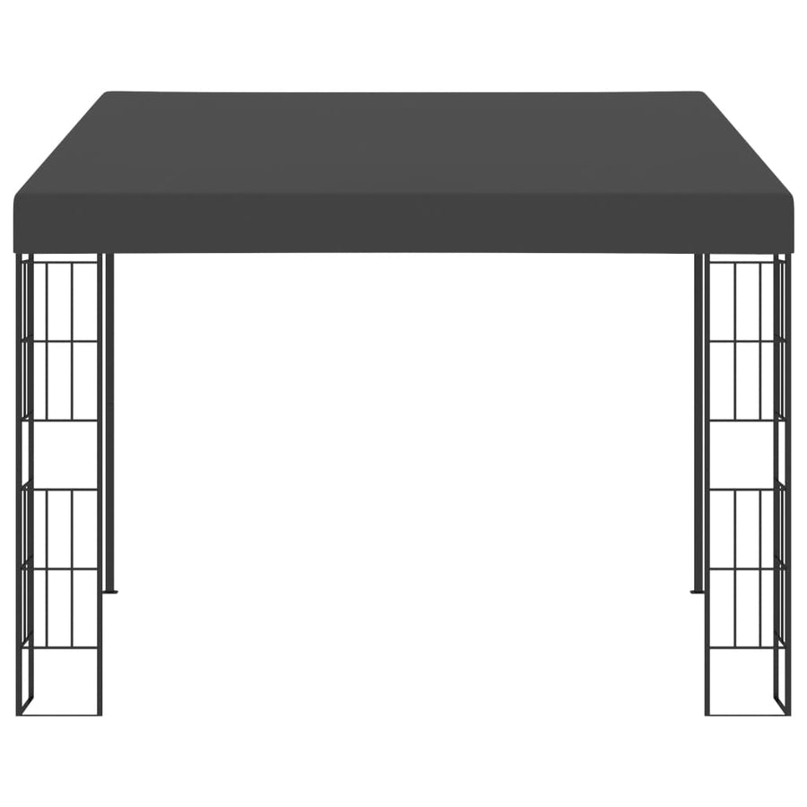 Wall-mounted Gazebo 3x3 m Anthracite Fabric