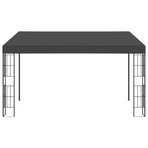 Wall-mounted Gazebo 3x4 m Anthracite Fabric