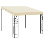 Wall-mounted Gazebo 3x3x2.5 m Cream