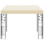 Wall-mounted Gazebo 3x3x2.5 m Cream