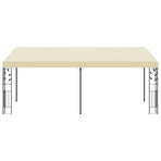 Wall-mounted Gazebo 6x3x2.5 m Cream
