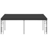 Wall-mounted Gazebo 6x3x2.5 m Anthracite - Side View